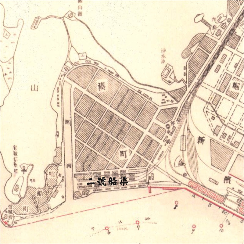 1926高雄築港平面圖