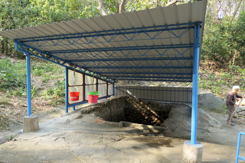 旗山太平社區取水井復舊，提供早期農村古井取水體驗