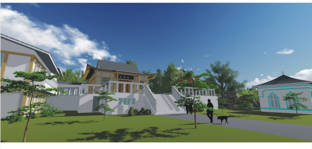 8旗山-鼓山太平寺原貌模擬示意圖_大觀建築師事務所提供