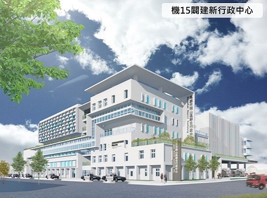 圖2 岡山新行政中心模擬圖