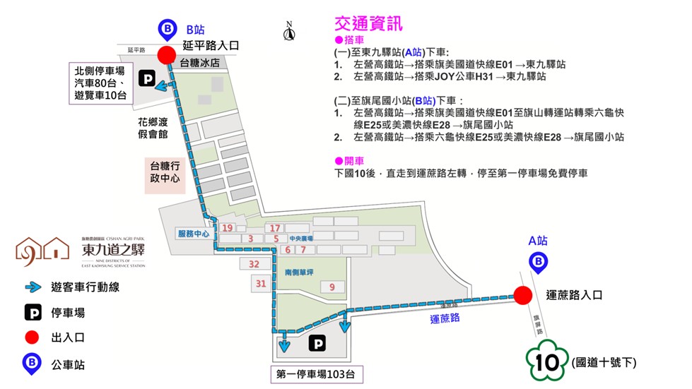 圖.8_園區地圖與交通路線圖