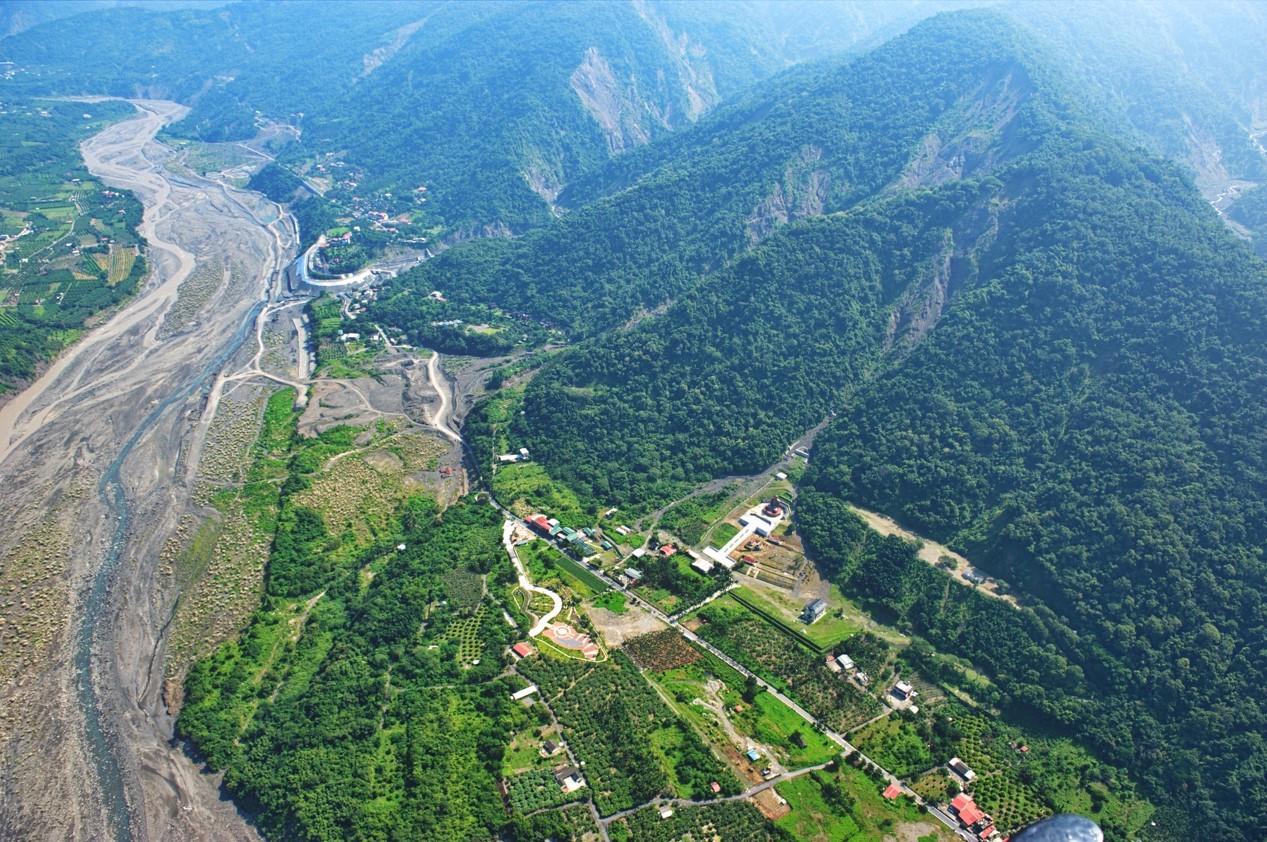 圖3、荖濃溪畔多劃設為國土保育地區