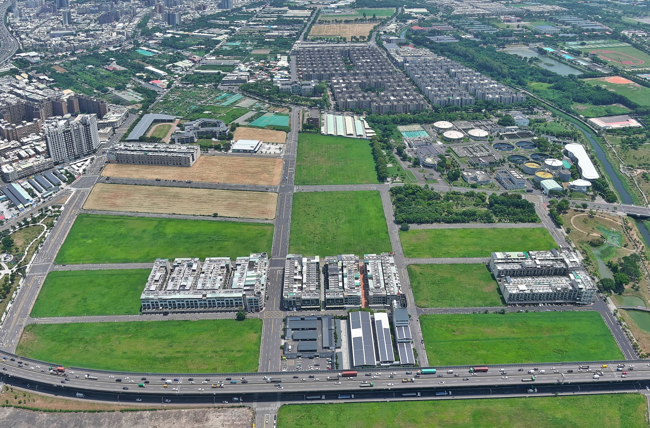 圖 2 遷村安置地空拍圖