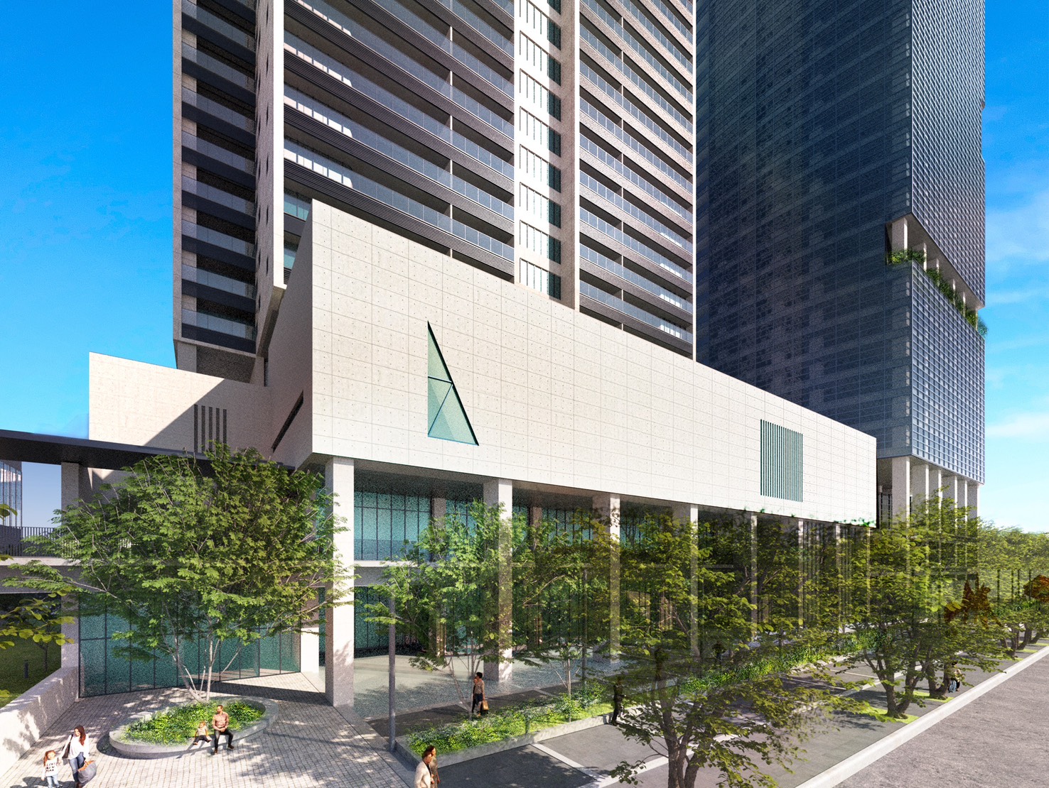圖4-亞灣2.0特貿三南基地南_安藤忠雄光影美術館建築外觀示意