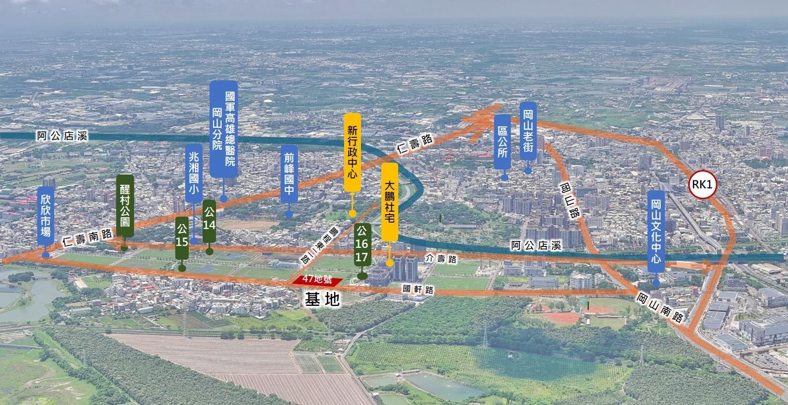 圖1、47地號基地區位圖