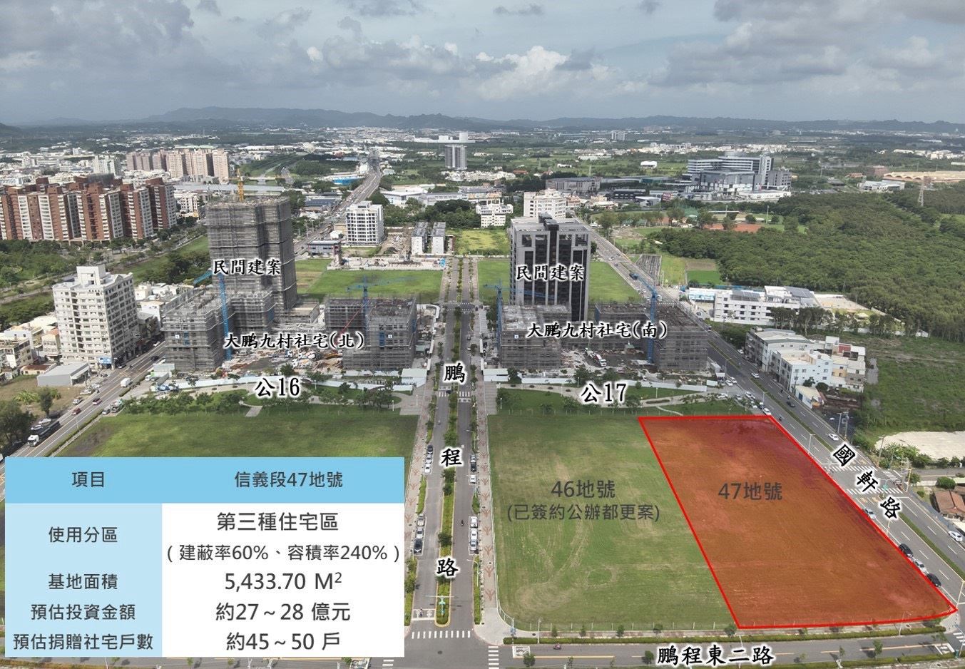 圖3、47地號基地現況暨周邊概況圖