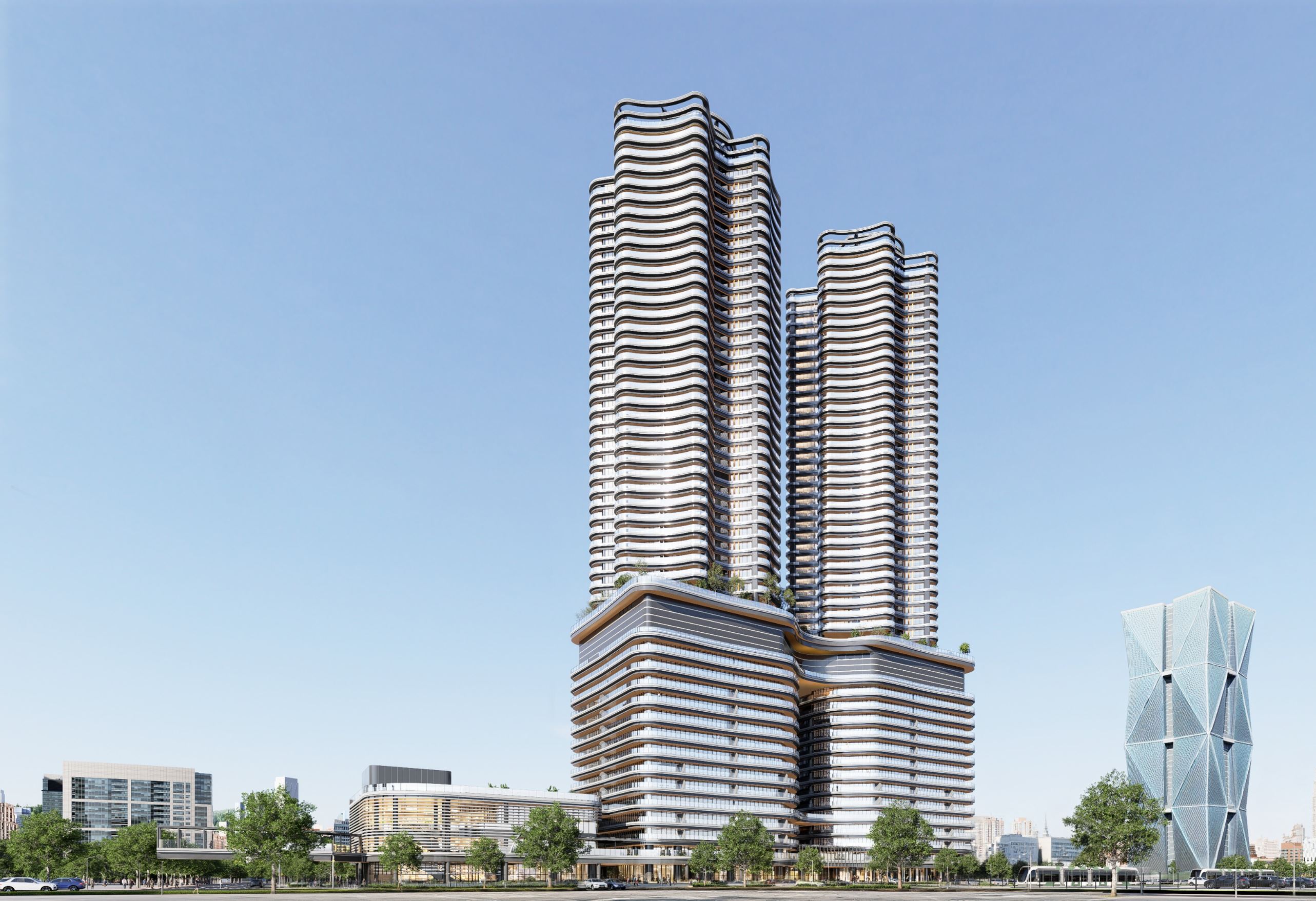 圖2-亞灣2.0特貿三南基地北_建築外觀模擬圖1