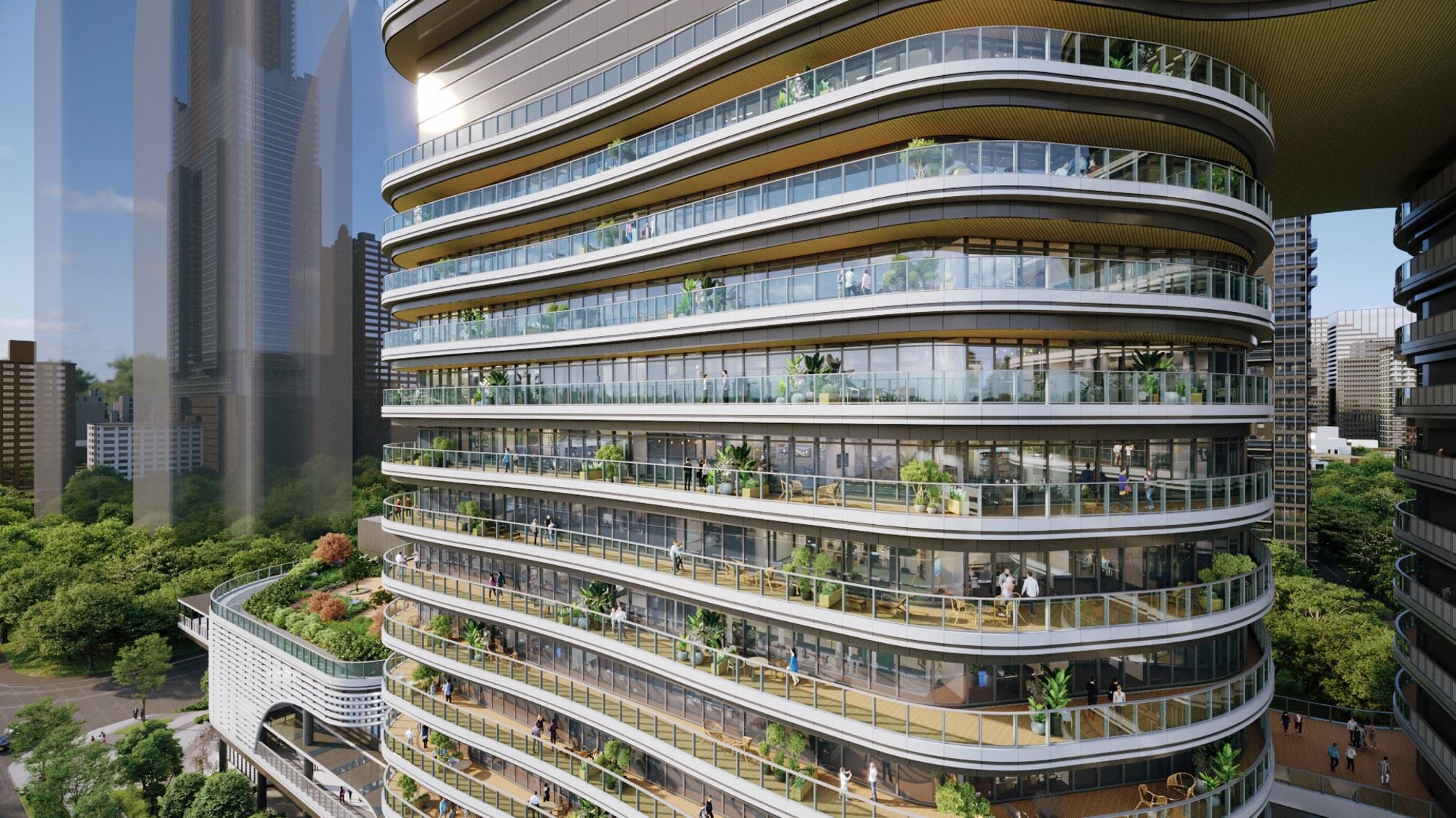 圖5-亞灣2.0特貿三南基地北_建築外觀模擬圖3