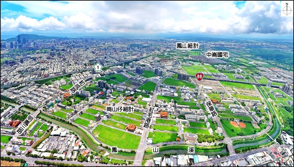 圖3、大林蒲遷村安置地現況圖