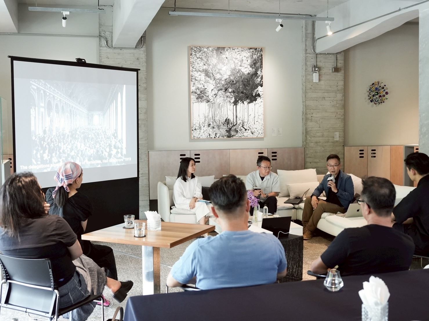 圖6-展覽開幕交流活動