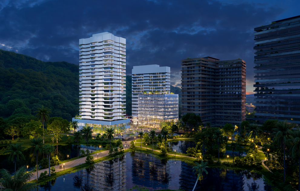 圖6 R17世運站東側A6街廓公辦都市更新案模擬圖(二)