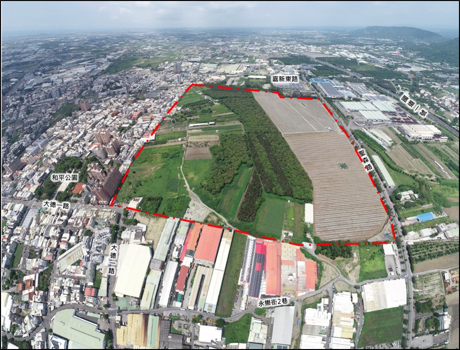 聖森路產業園區現況圖