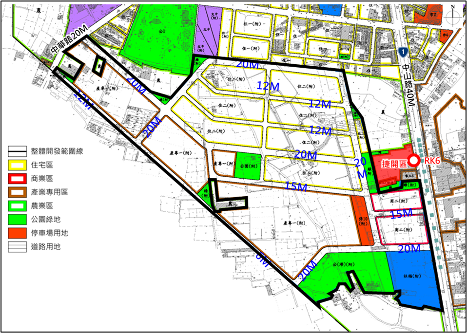 4-台一線以西農業區變更後示意圖