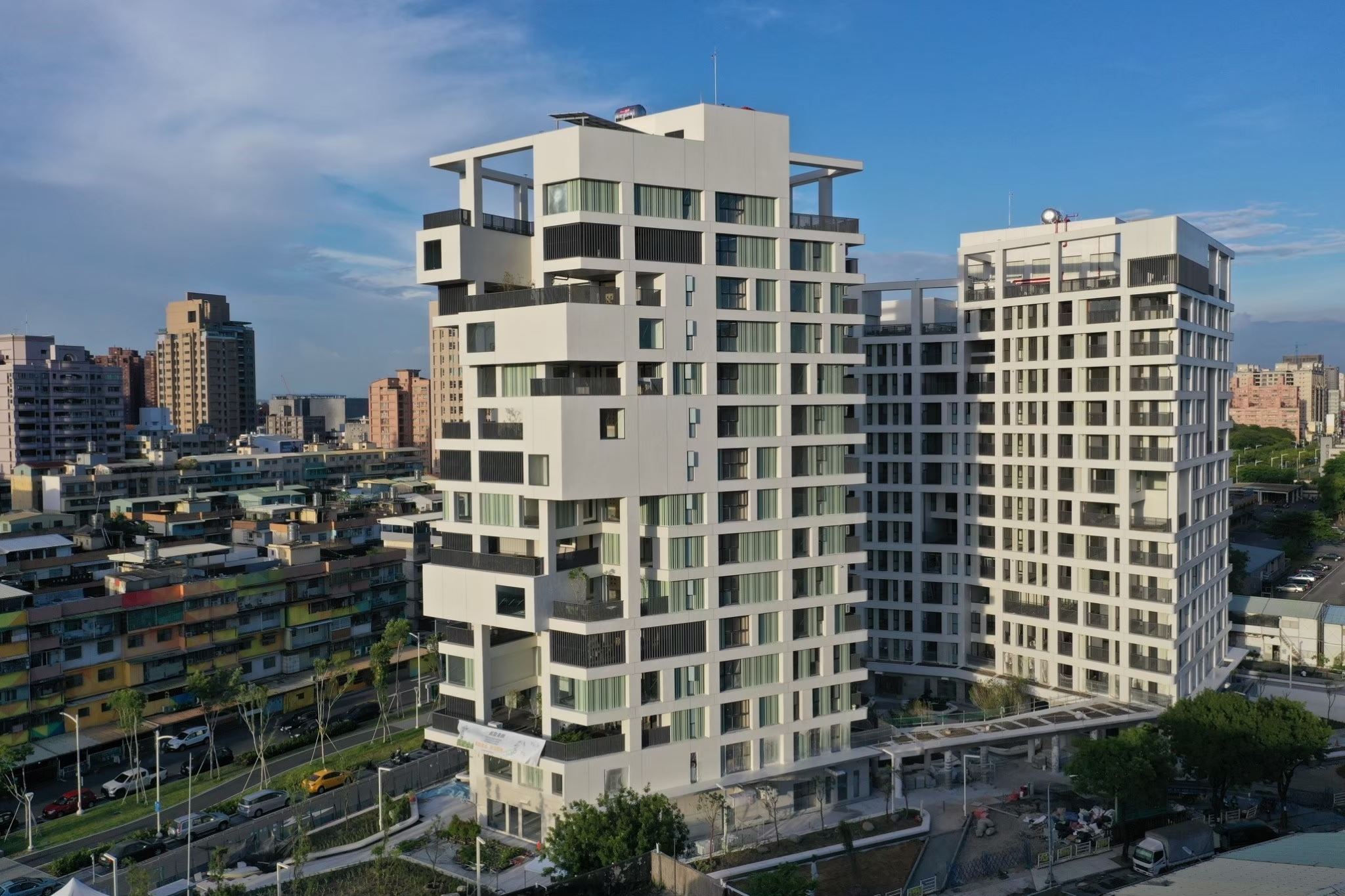 圖1：凱旋青樹社會住宅外觀