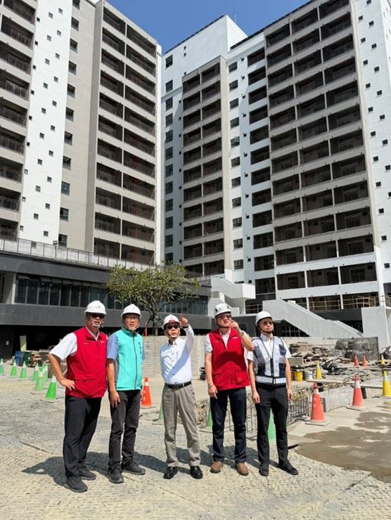 圖片四林副市長視察亞灣智慧社宅